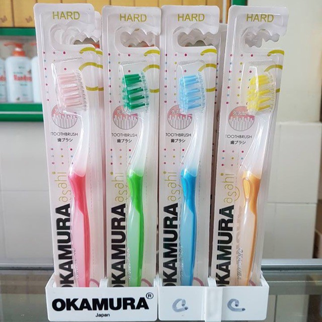 [HCM]Okamura - Bàn chải đánh răng chất lượng Nhật Bản (3 loại)