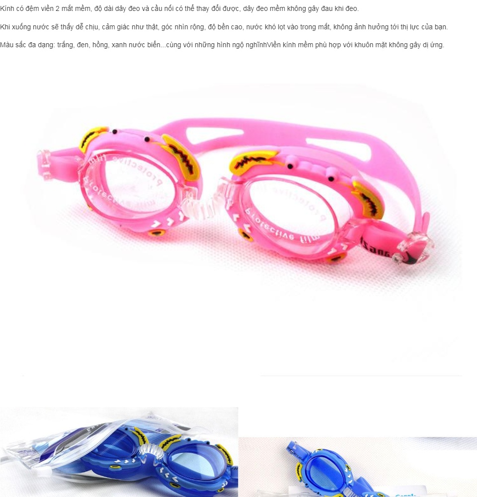 [HOT] Kính bơi hình hoạt hình ngộ nghĩnh đáng yêu, kính bơi cho trẻ em siêu đẹp, ngộ nghĩnh, kính bơi cho bé trai, bé gái, kính bơi silicon cao cấp cho bé 3-10 tuổi họa tiết hoạt hình đáng yêu