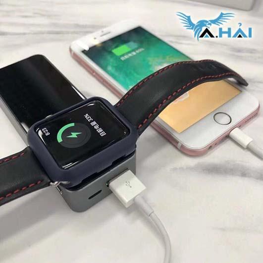 Sạc Dự Phòng Kèm Sạc Không Dây Apple Watch