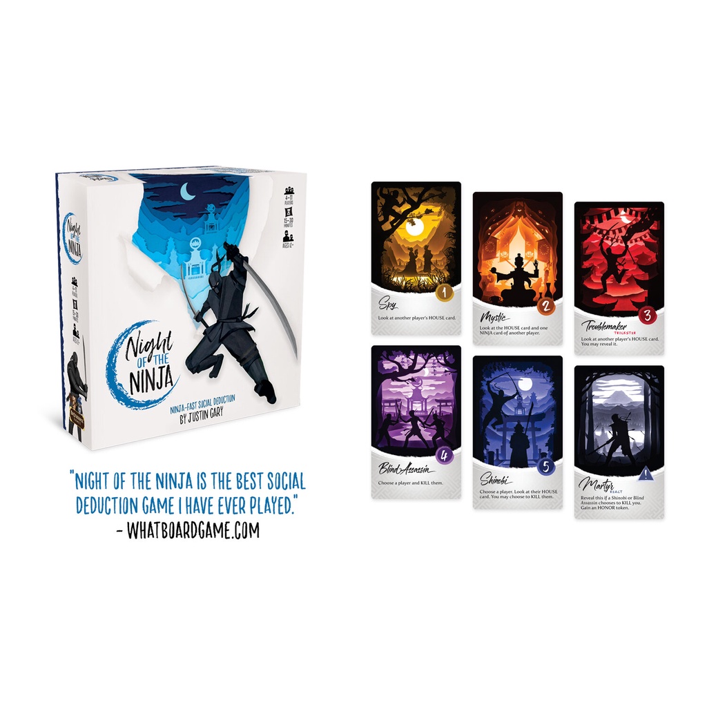 [US] Night of the Ninja - Trò Chơi Board Game
