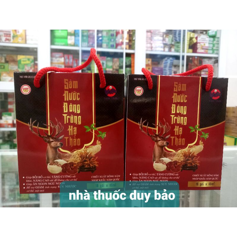 Sâm nước đông trùng hạ thảo vạn tâm