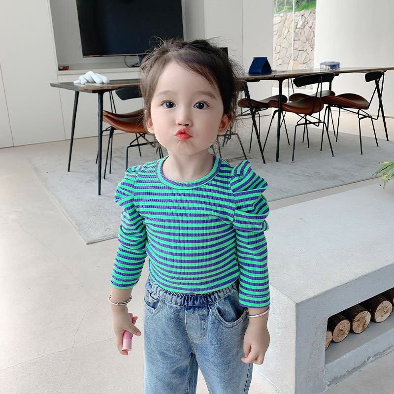[HCM]Áo Len Tay Dài Cho Bé Gái