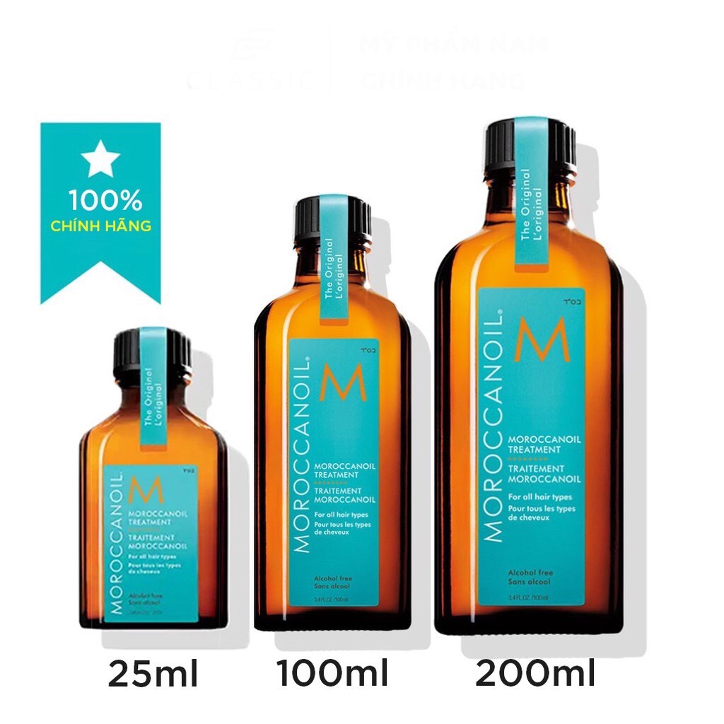 [Chính hãng]Tinh dầu dưỡng tóc Moroccanoil Treatment 25ml