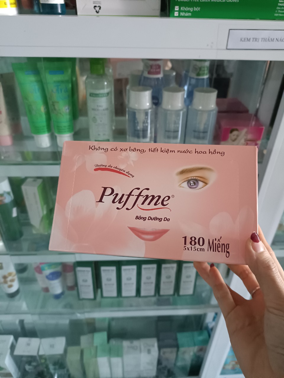Bông Dưỡng Da Puffme 180 miếng