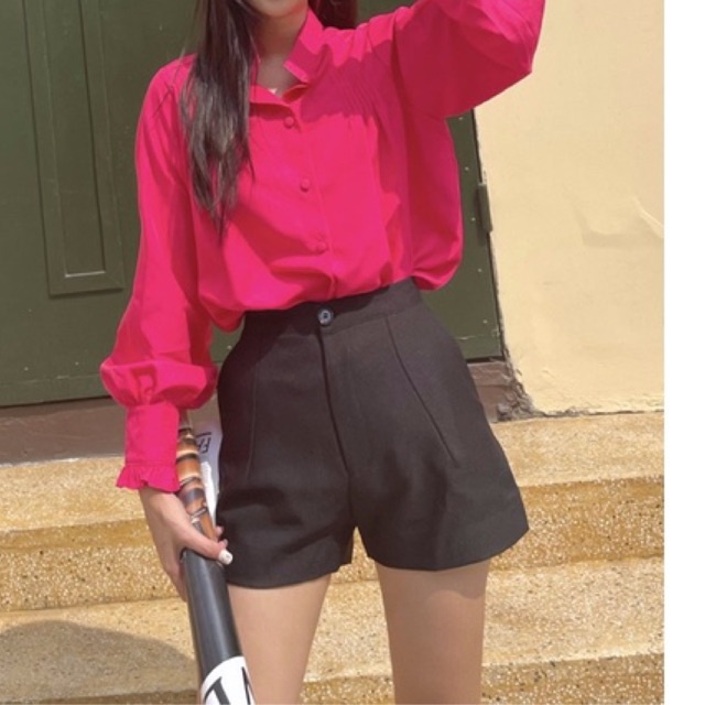 [Nhập mã LAZFASHION34-giảm 15% tối đa 99k/600k]SAP-Quần shorts cạp cao Take It