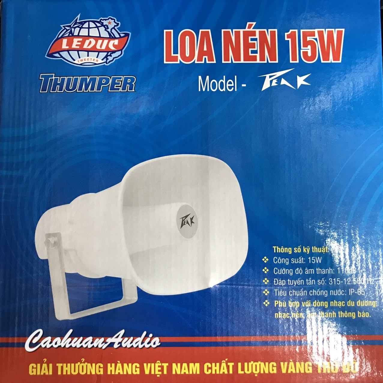 LOA NÉN LIỀN AMPLI - 15W - BLUETOOTH
