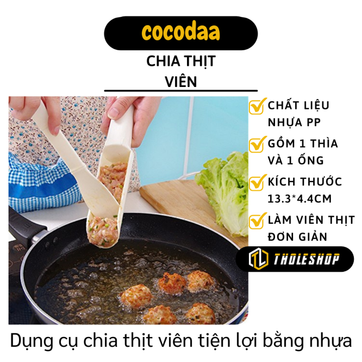 Dụng cụ làm thịt viên siêu nhanh - Dụng cụ chia thịt vịt, chả cá thát lác siêu nhanh, siêu đẹp