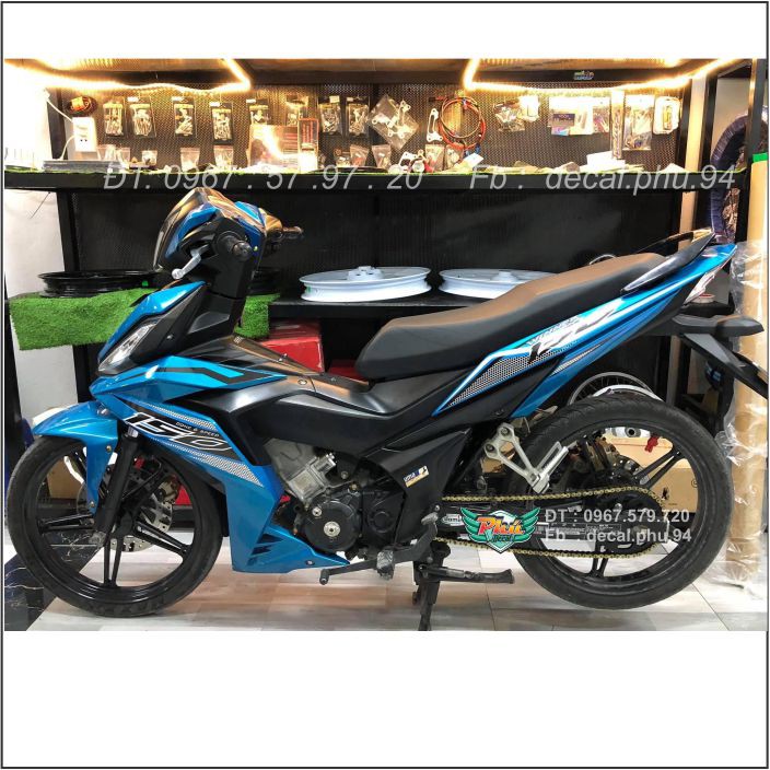 Tem rời Winner Xanh đen Tổ ong (B)