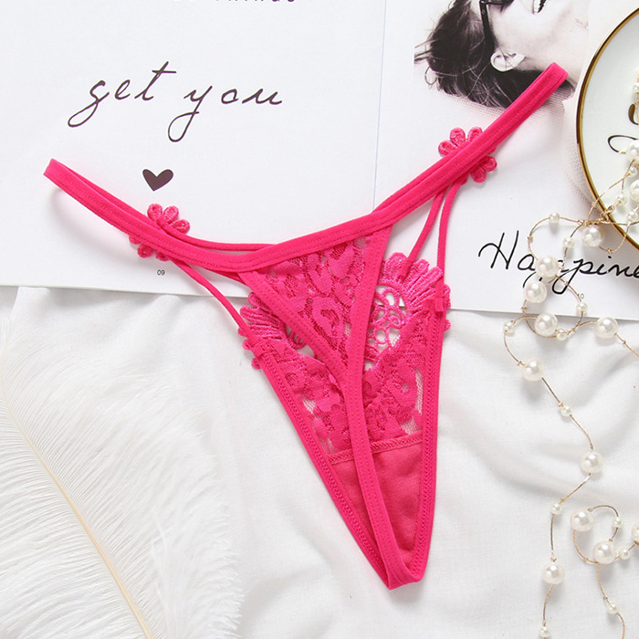 Women's Lace Underwear with Butterfly Wings