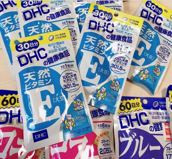 Viên Uống Bổ Sung Vitamin E DHC Nhật bản ( 60 Viên)