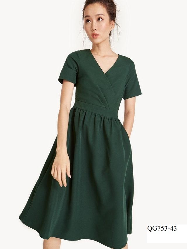 QG753 -Đầm xòe thiết kế thanh lịch - đủ size
