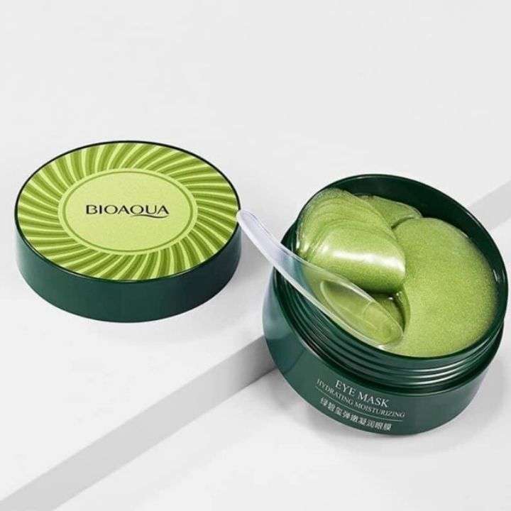 Mặt nạ mắt Bioaqua, đánh tan quầng thâm, dưỡng da vùng mắt, tinh chất collagen làm trẻ hoá da, giảm bọng mắt hiệu quả, 60 miếng