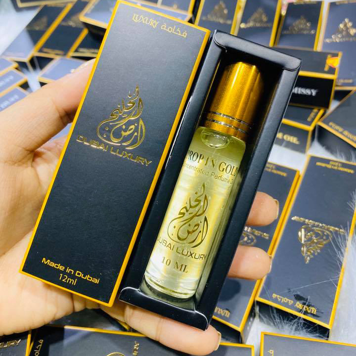 Tinh dầu nước hoa Dubai dạng lăn 12ml Golden Dust