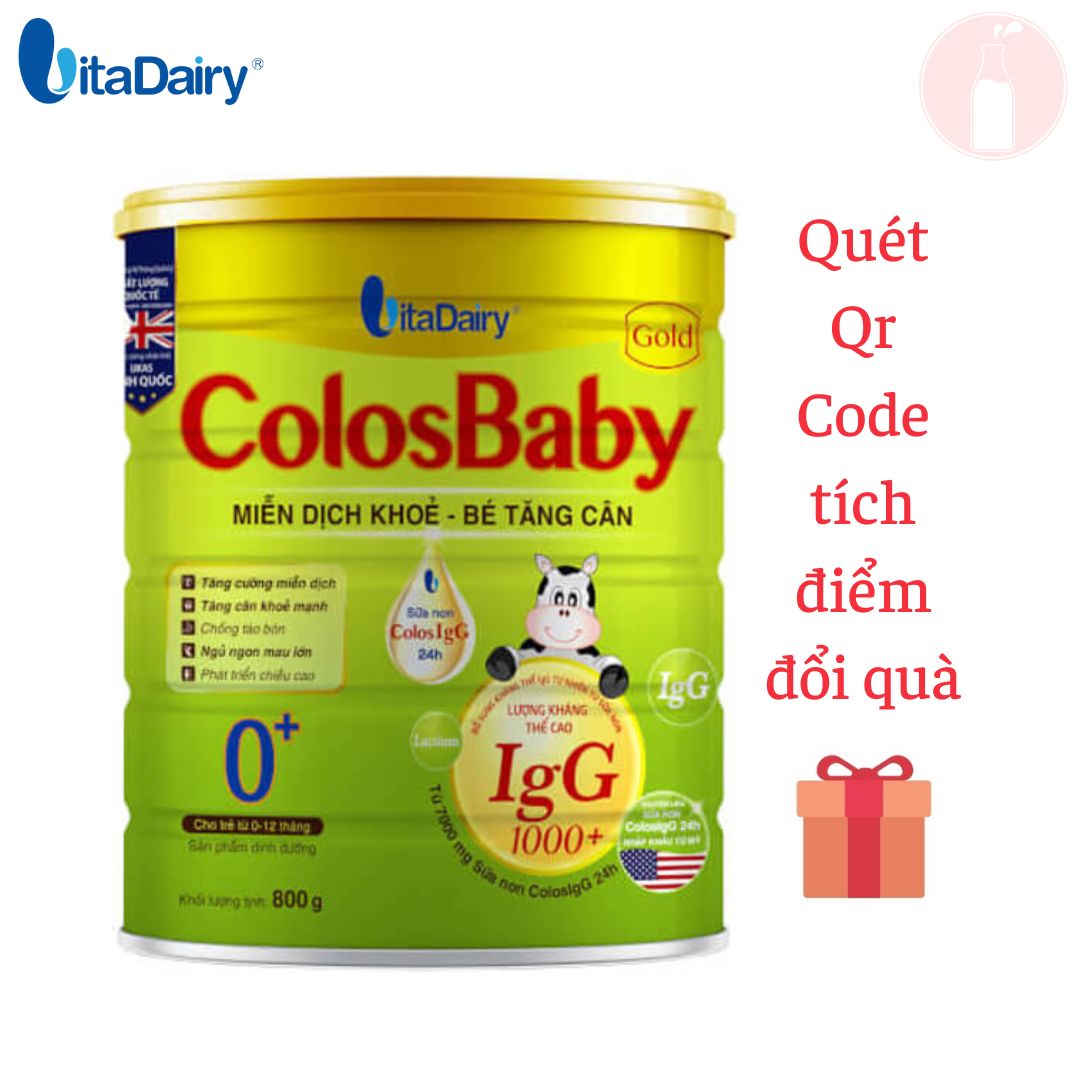Sữa Bột Colosbaby Gold Miễn dịch khoẻ - Bé tăng cân
