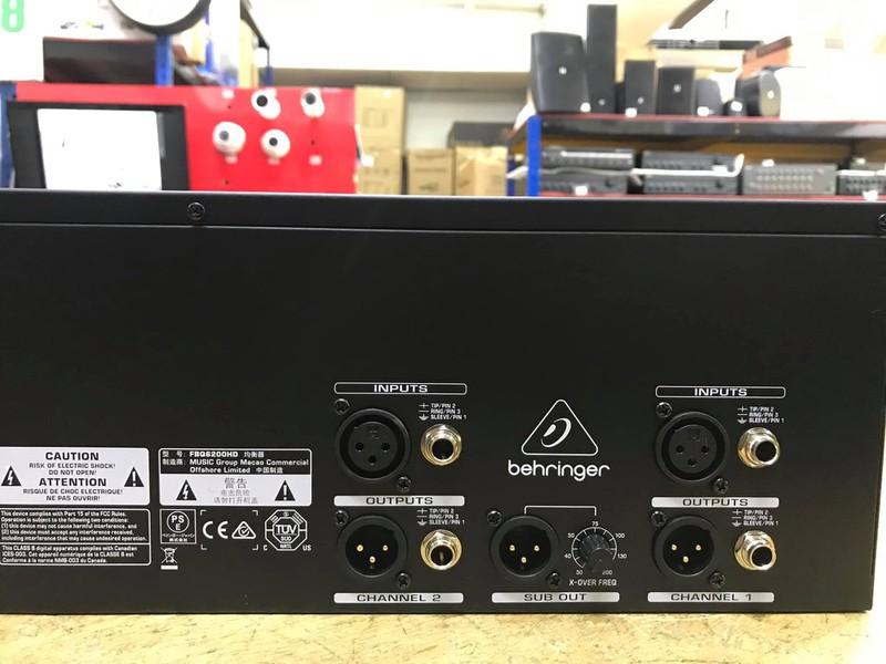 EQUALIZER BEHRINGER FBQ6200HD Ultragraph PRO