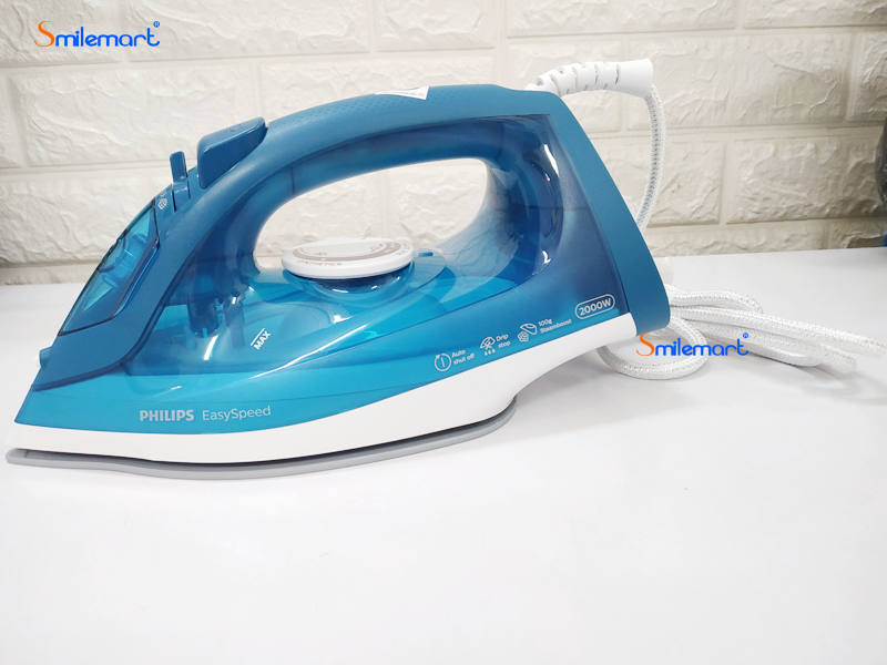 [BH chính hãng 2 NĂM] Bàn là hơi nước Philips GC1756 - 2000W, Phù hợp với mọi loại vải, Từ ngắt khi quá nhiệt