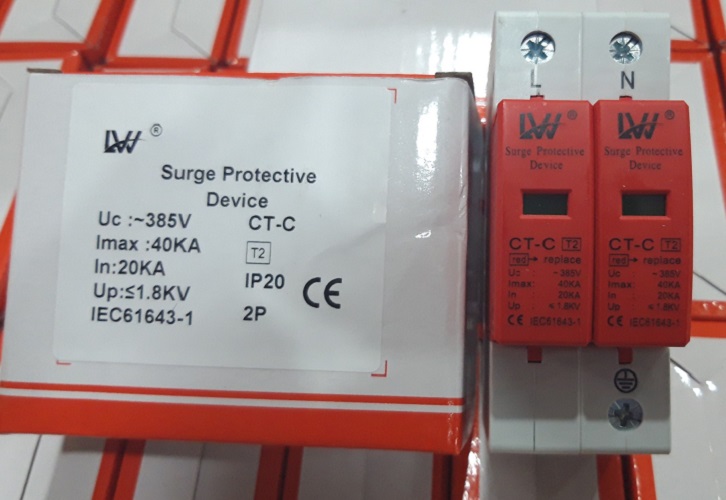 Ac Lightning Protection - Lw-Ac-385V-2P-40Ka