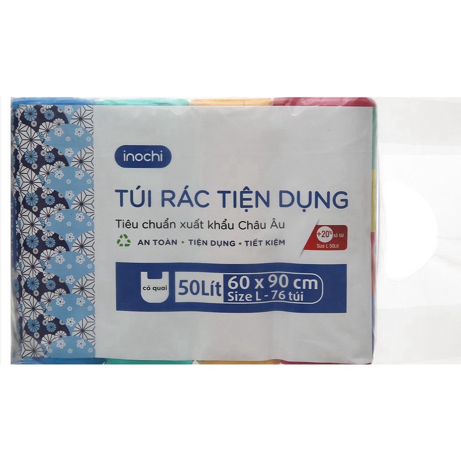 COMBO 4 Cuộn Túi đựng rác Soji inochi ( Hàng Xuất Nhật )