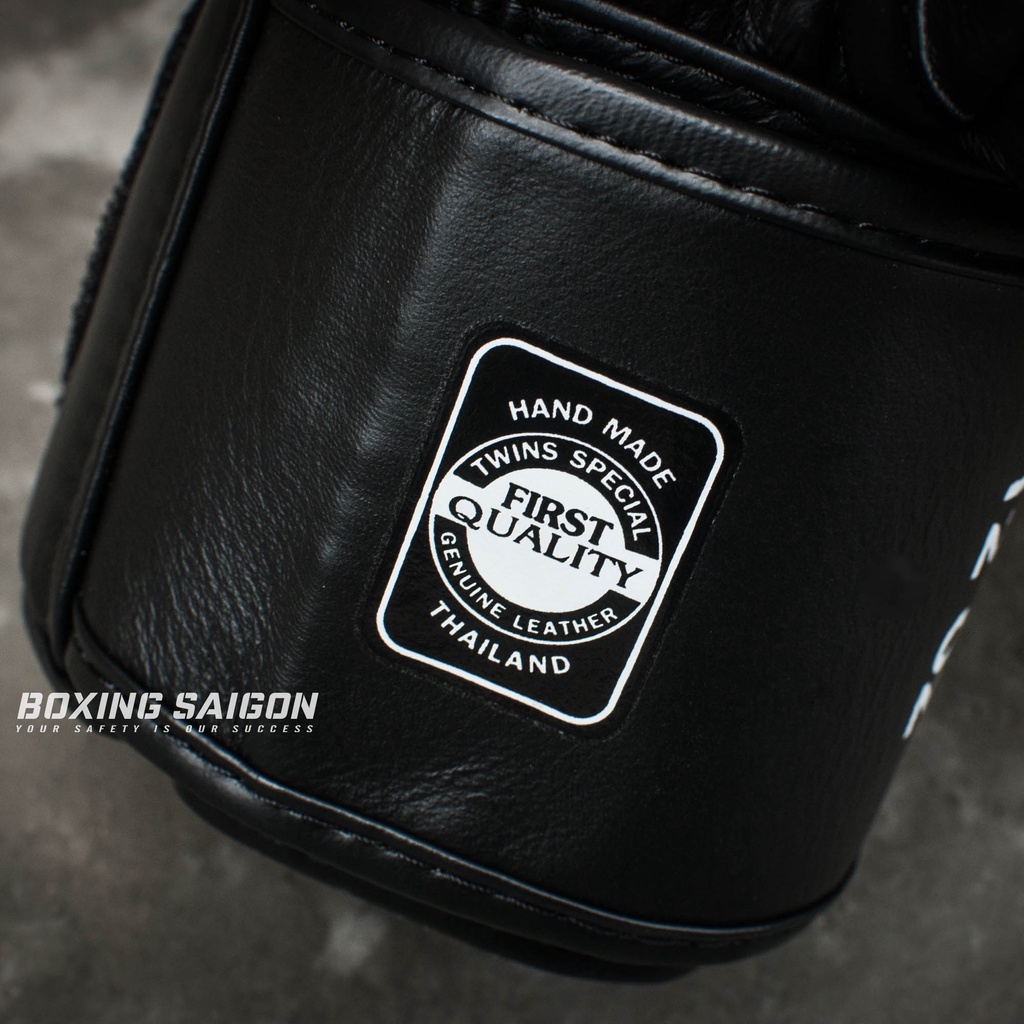 Găng tay Boxing Muay Thai Twins  Thái Lan ( Đen )