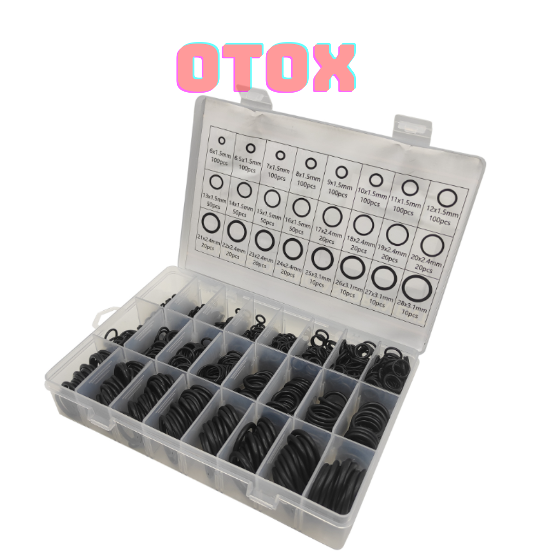 Hộp sim gioăng cao su 1200pc OTOX