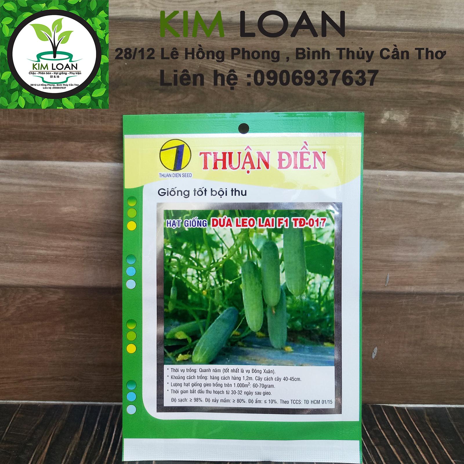 Hạt giống dưa leo lai F1 Thuận Điền gói 1g