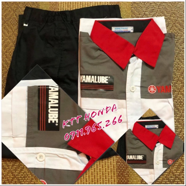 Đồng Phục Sửa Chữa Xe Máy Yamaha KTT Cao Cấp