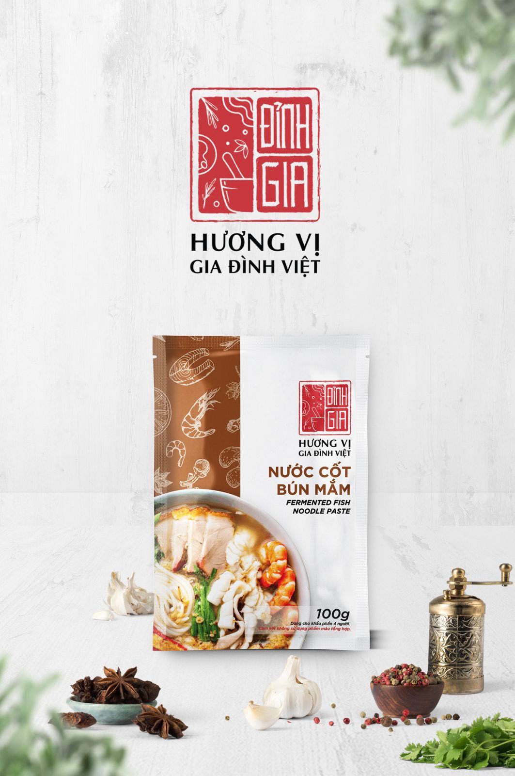 Nước cốt Bún Mắm Đỉnh Gia (date mới)