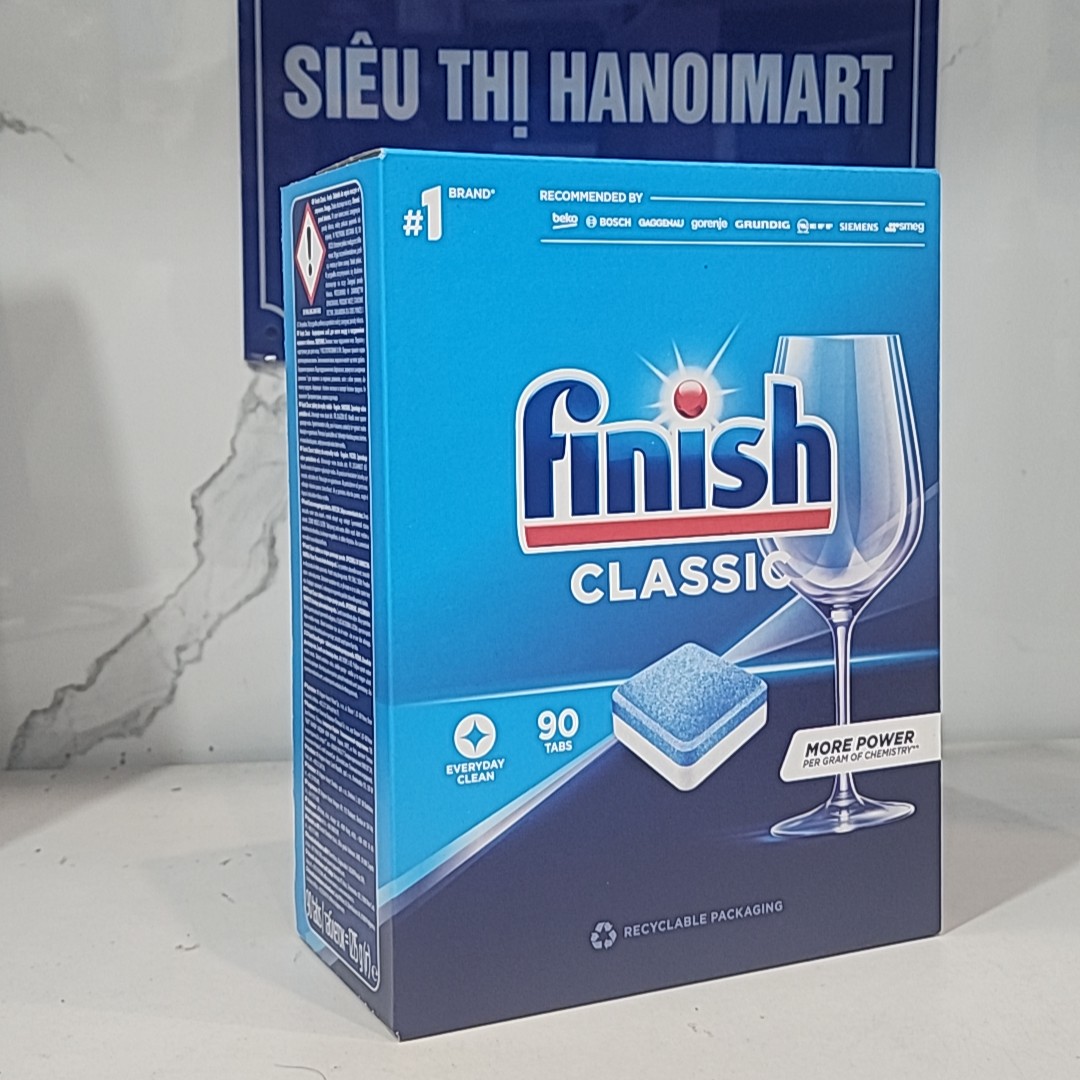 Viên rửa bát finish 100 viên All in 1 one, viên finish classic 90 viên, 110 finish 10 in 1, 24 V  tất cả các chức năng in 1
