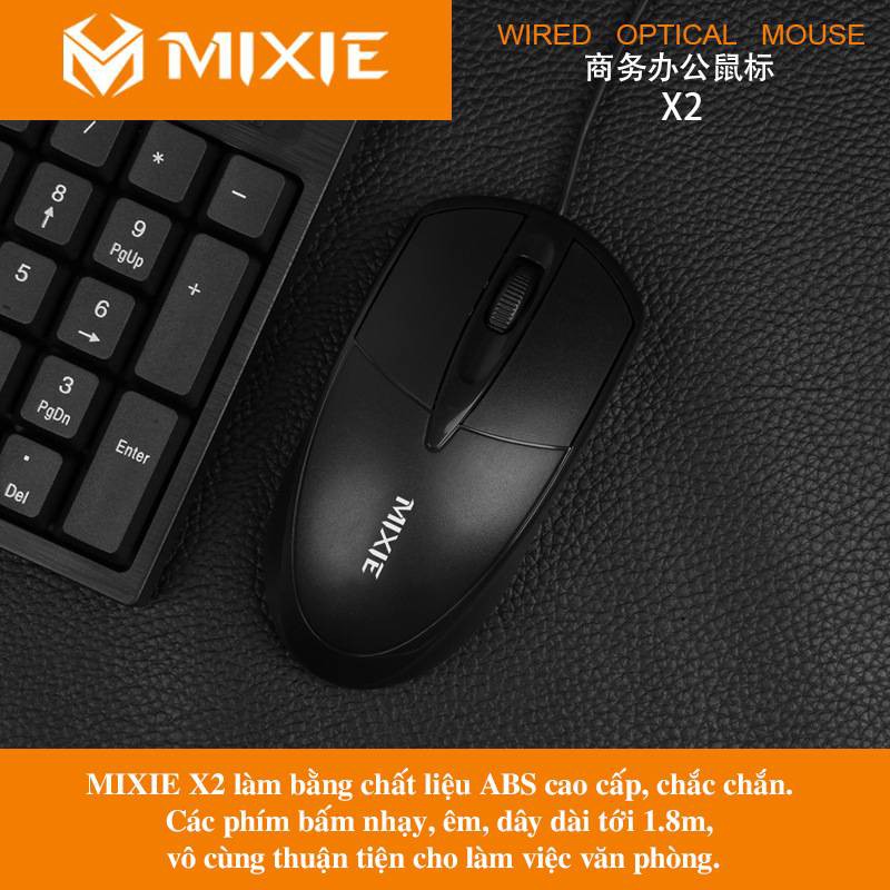 [HCM]Chuột có dây MIXIE X2 hàng đẹp