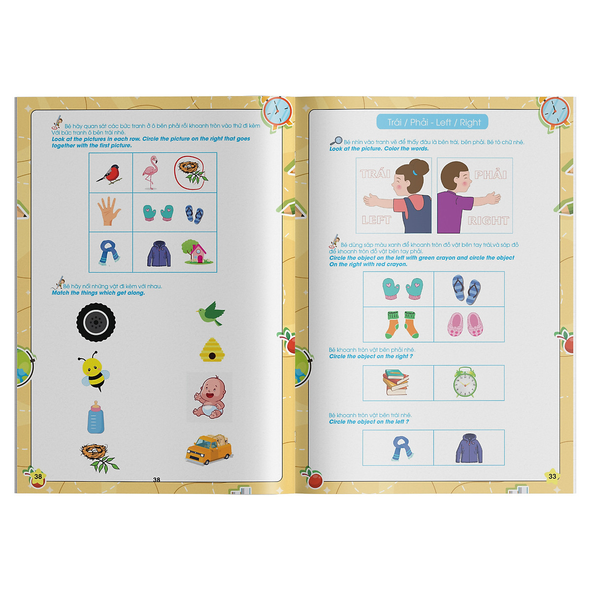 [Sách Chính Hãng] Toán Tư duy - Beginning Creative Math (Dành cho bé 4-6 tuổi/Song ngữ Việt - Anh) - NTbooks