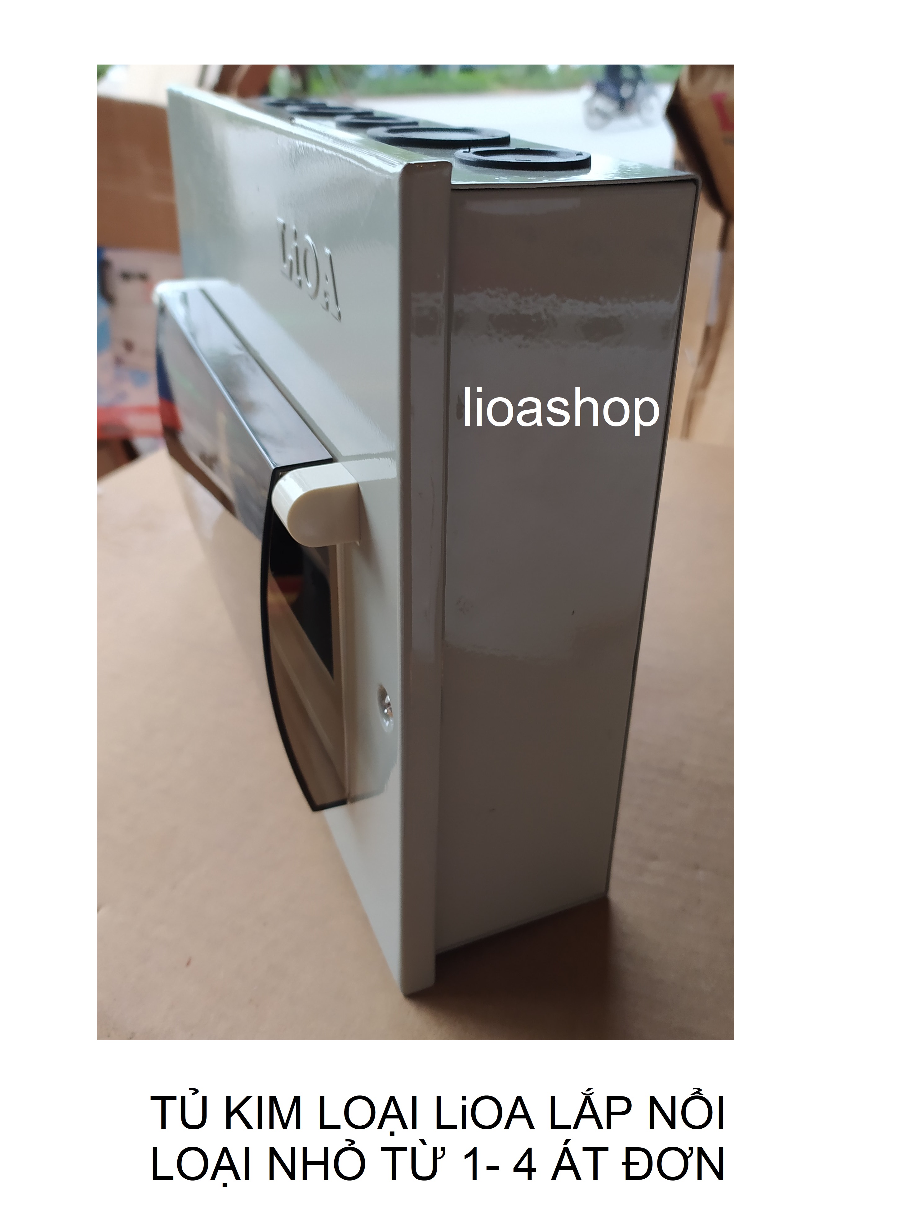 TỦ ĐIỆN KIM LOẠI LiOA LẮP NỔI - LOẠI NHỎ