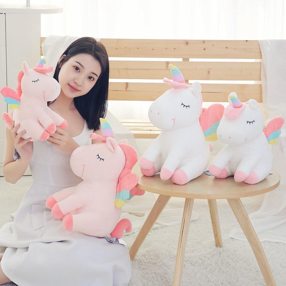 [HCM]Thú bông - Ngựa Pony 25 trắng