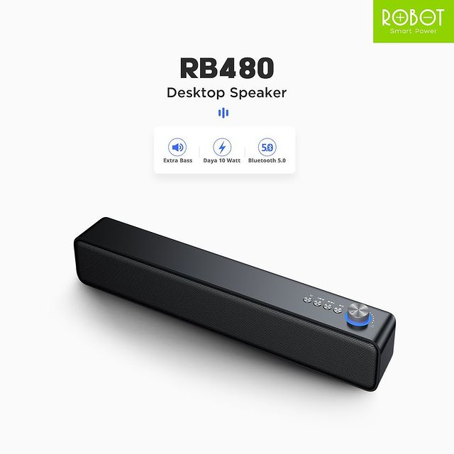 Loa bluetooth thanh soundbar Robot RB480 Công suất lớn 10w