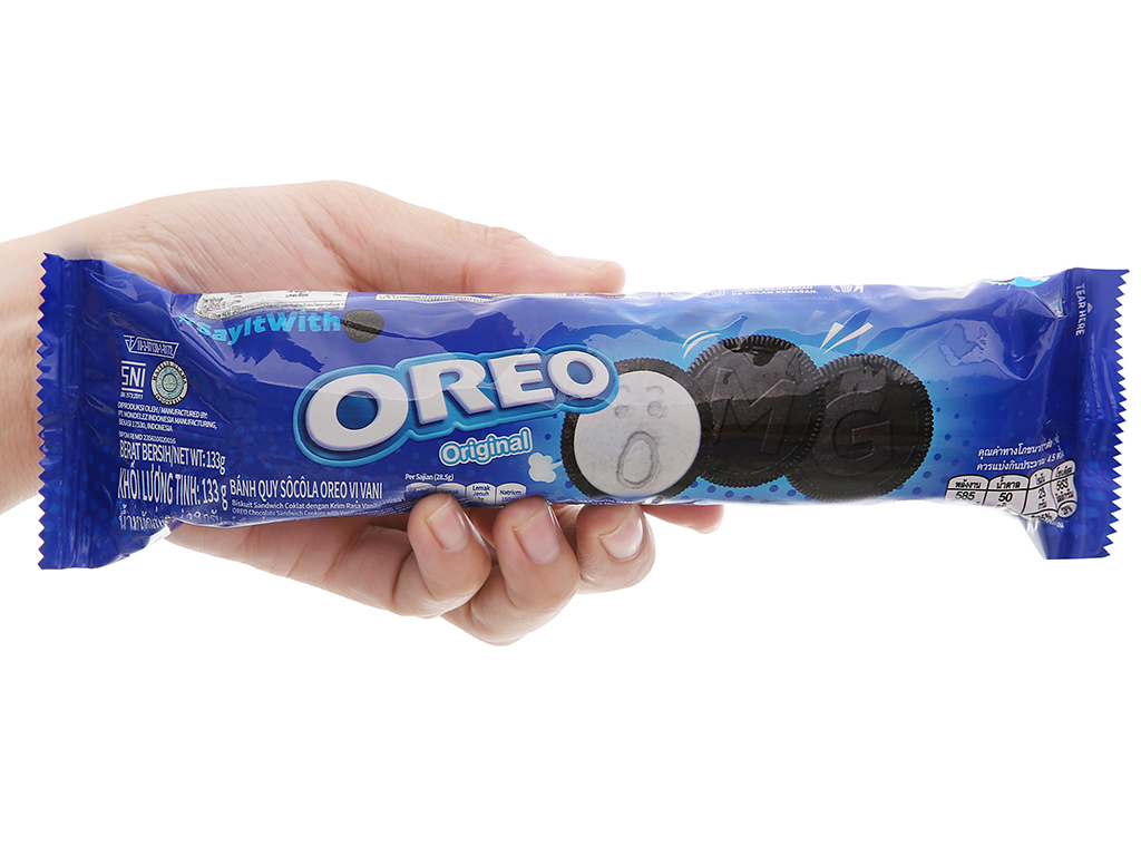 Bánh quy Oreo vị vani 119,6g