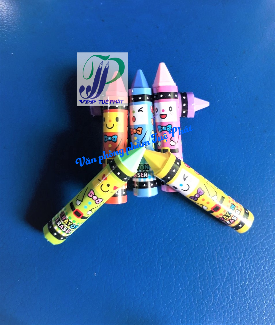 Set 5 túi gôm hình cây bút chì