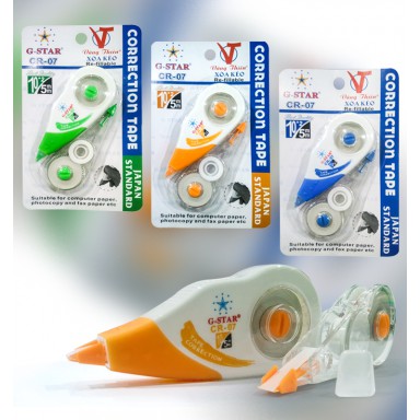 Vỉ xoá kéo cặp gstar cr07