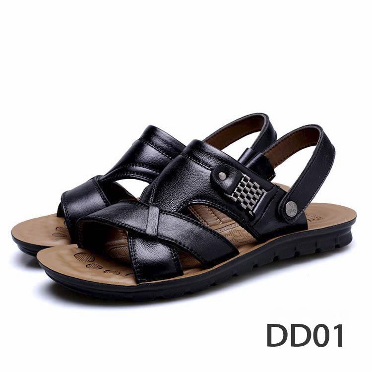 Dép Da Cao Cấp Có Quai Ngang [Giá Bùng Nổ]