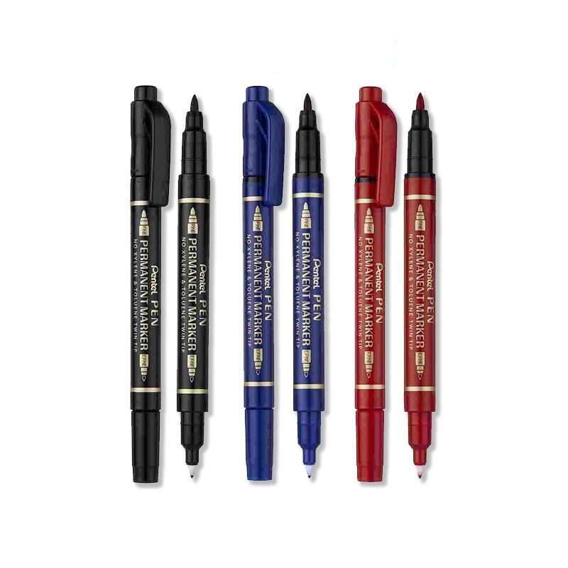 Bút dạ dầu 2 đầu pentel n75w