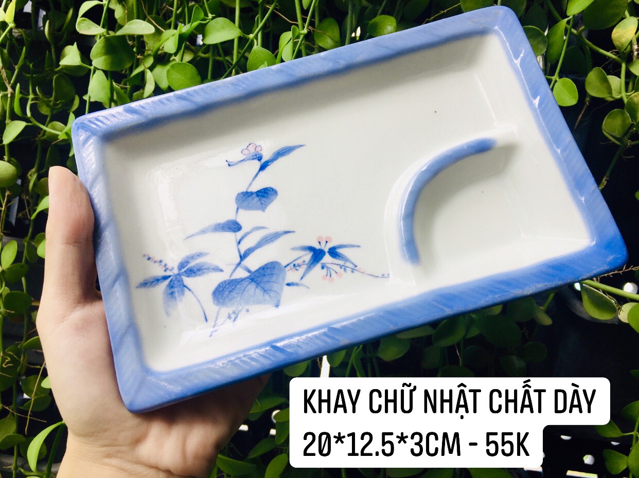 GỐM NHẬT - SET BÀN ĂN MEN LAM XINH