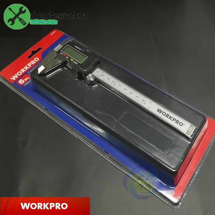 [HCM]Thước kẹp điện tử dài 150mm WORKPRO W066003 màu đen