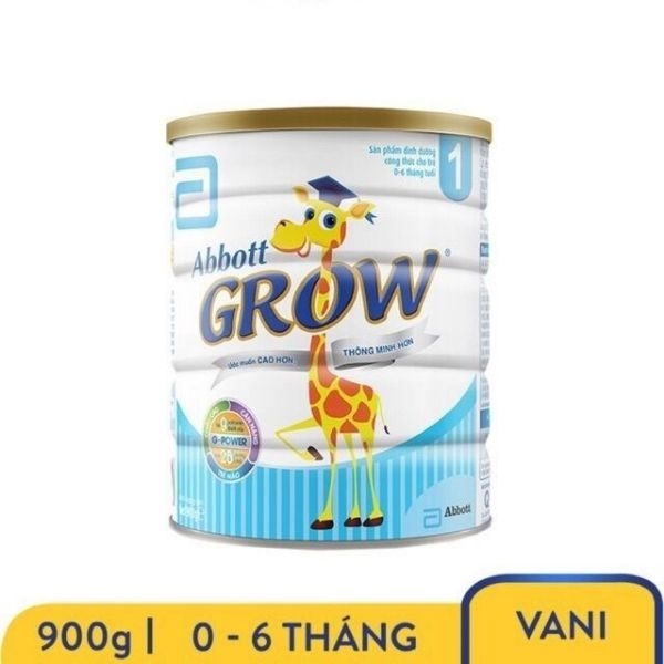 Sữa Abbott Grow 1 900g [CAM KẾT CHÍNH HÃNG)