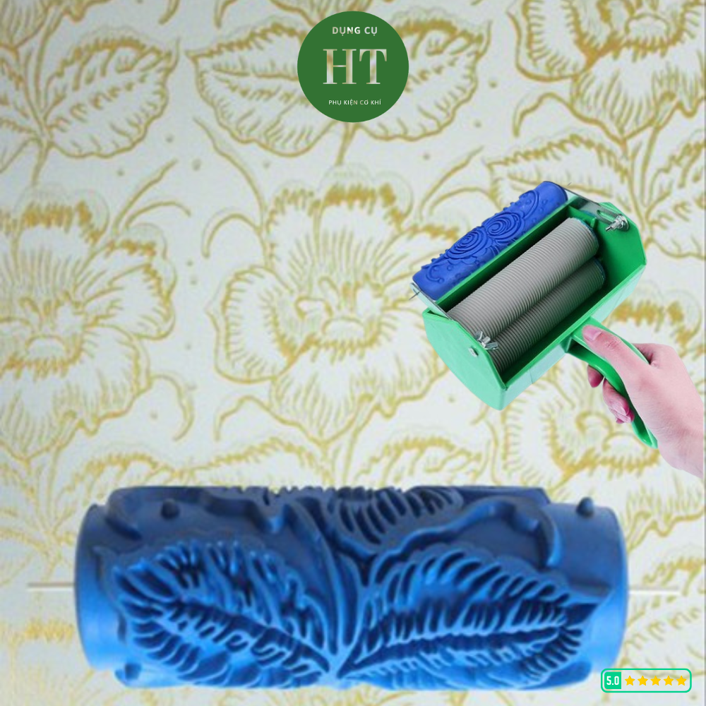 Con lăn sơn hoa văn họa tiết