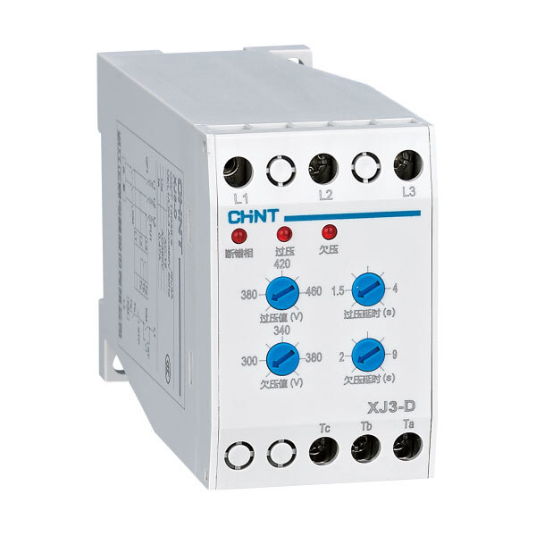 Relay bảo vệ điện áp 3 pha xj3d chính hãng chint