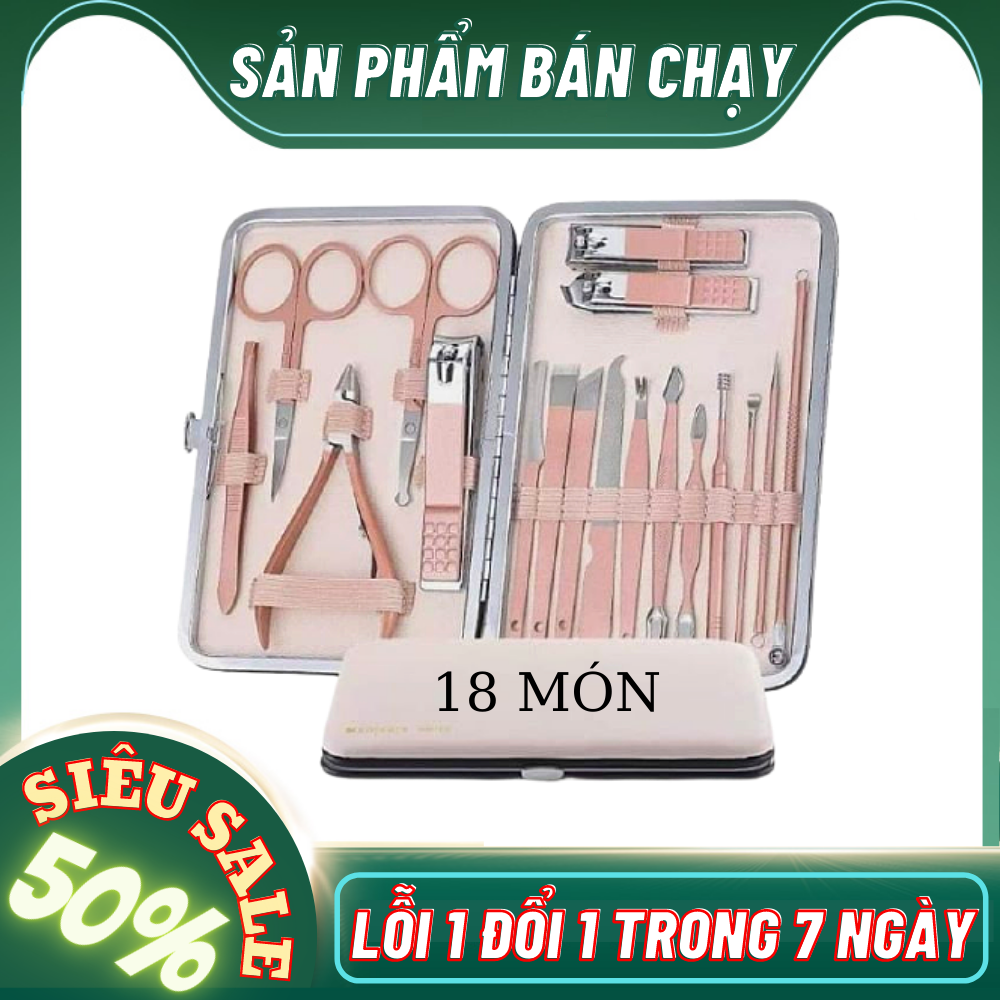Bộ Bấm Móng 18 Món Đa Năng