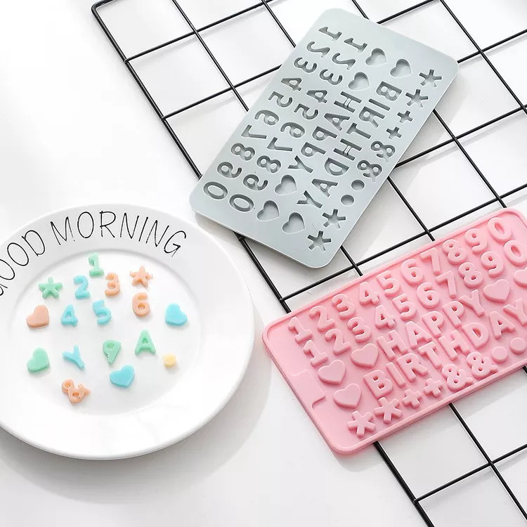 Khuôn Silicon Làm Thạch Rau Câu Chocolate