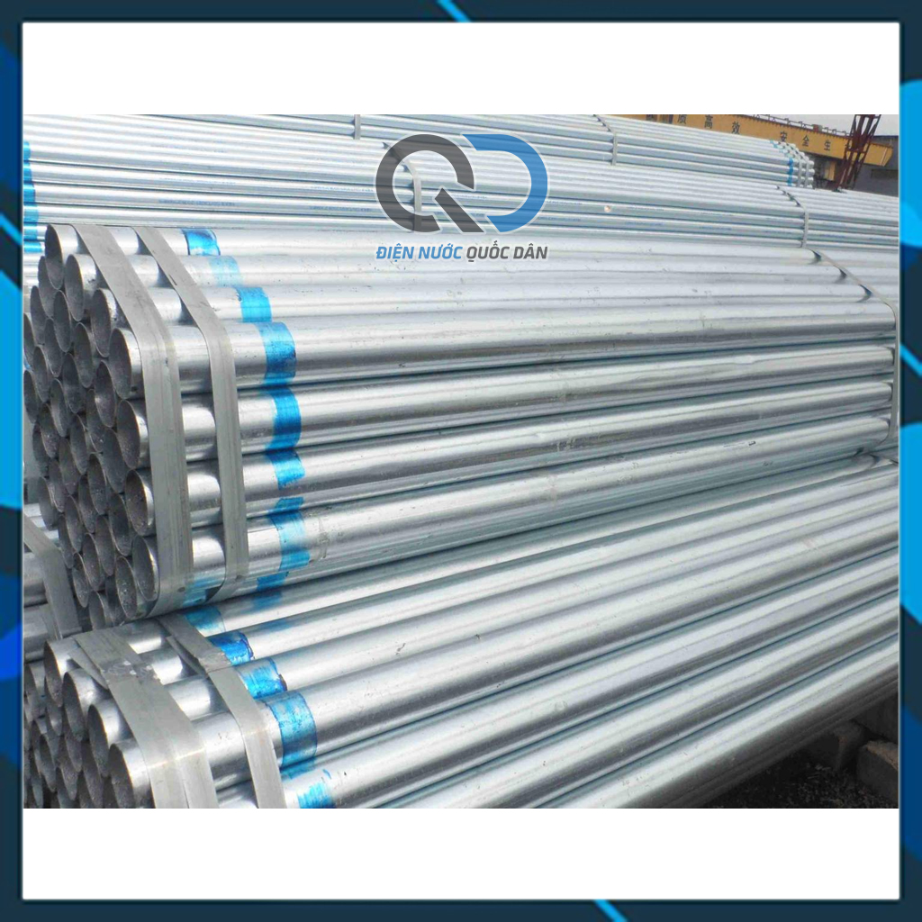 Ống sắt tròn mạ kẽm phi 21 và phi 27 - cực kỳ chắc chắn