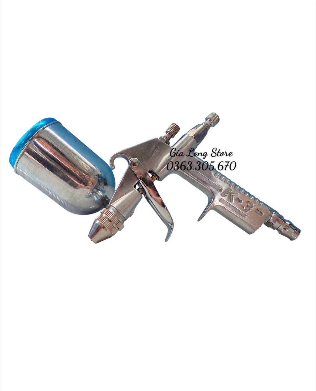 DỤNG CỤ PHUN SƠN MINI K3 , ĐẦU PHUN 0.6MM