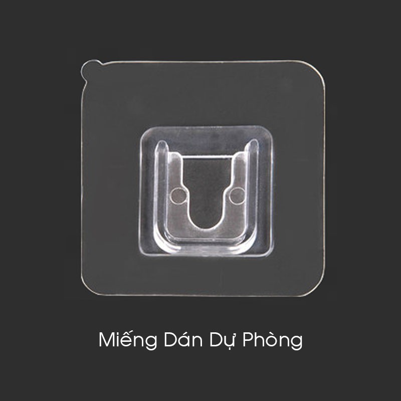 Combo 2 Miếng dán chữ U thay thế , dự phòng cho kệ dán tường thích hợp nhiều mẫu kệ