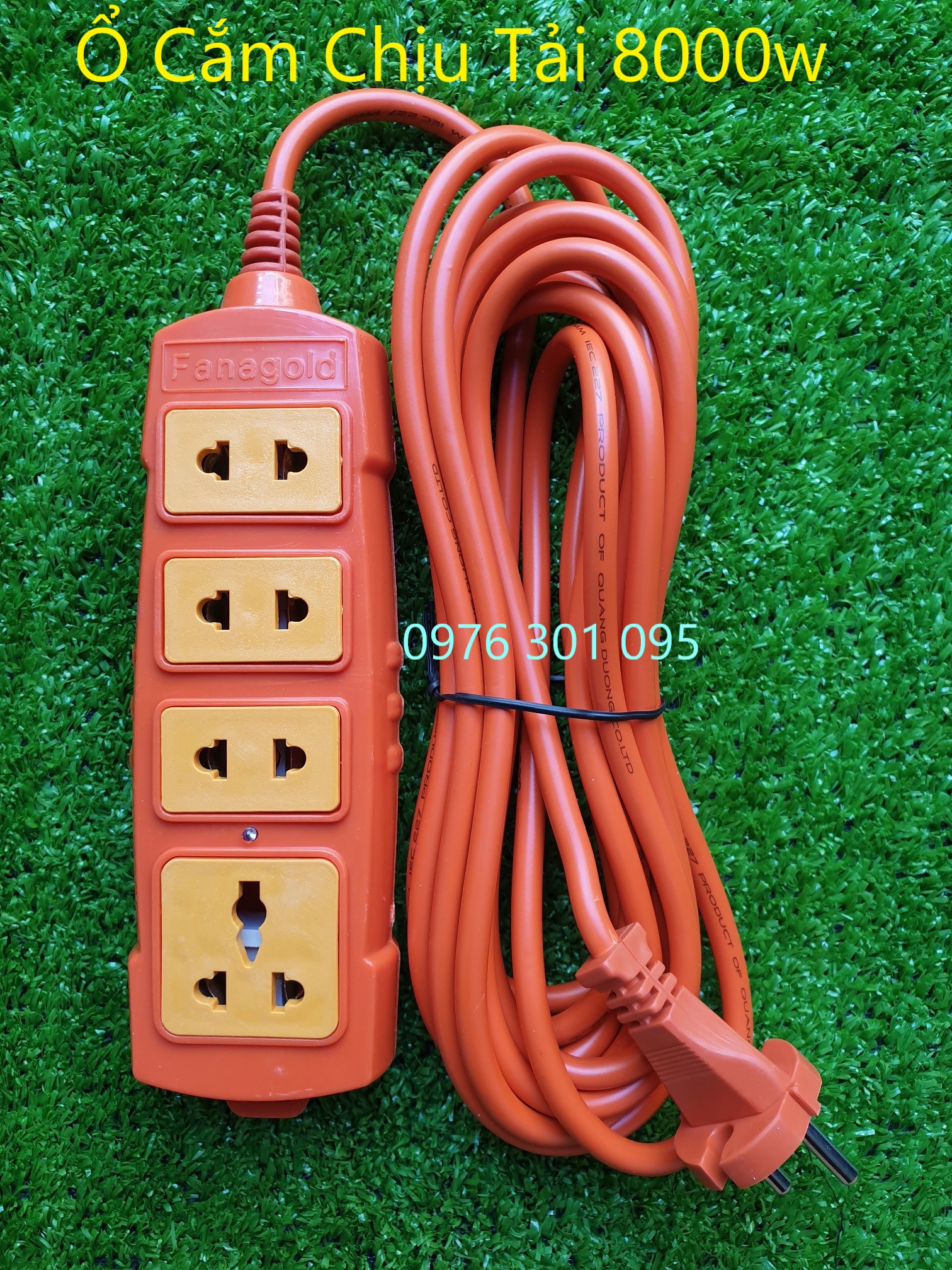 Ổ Cắm Điện Có Dây Chịu Tải Công Suất Cao 6000w