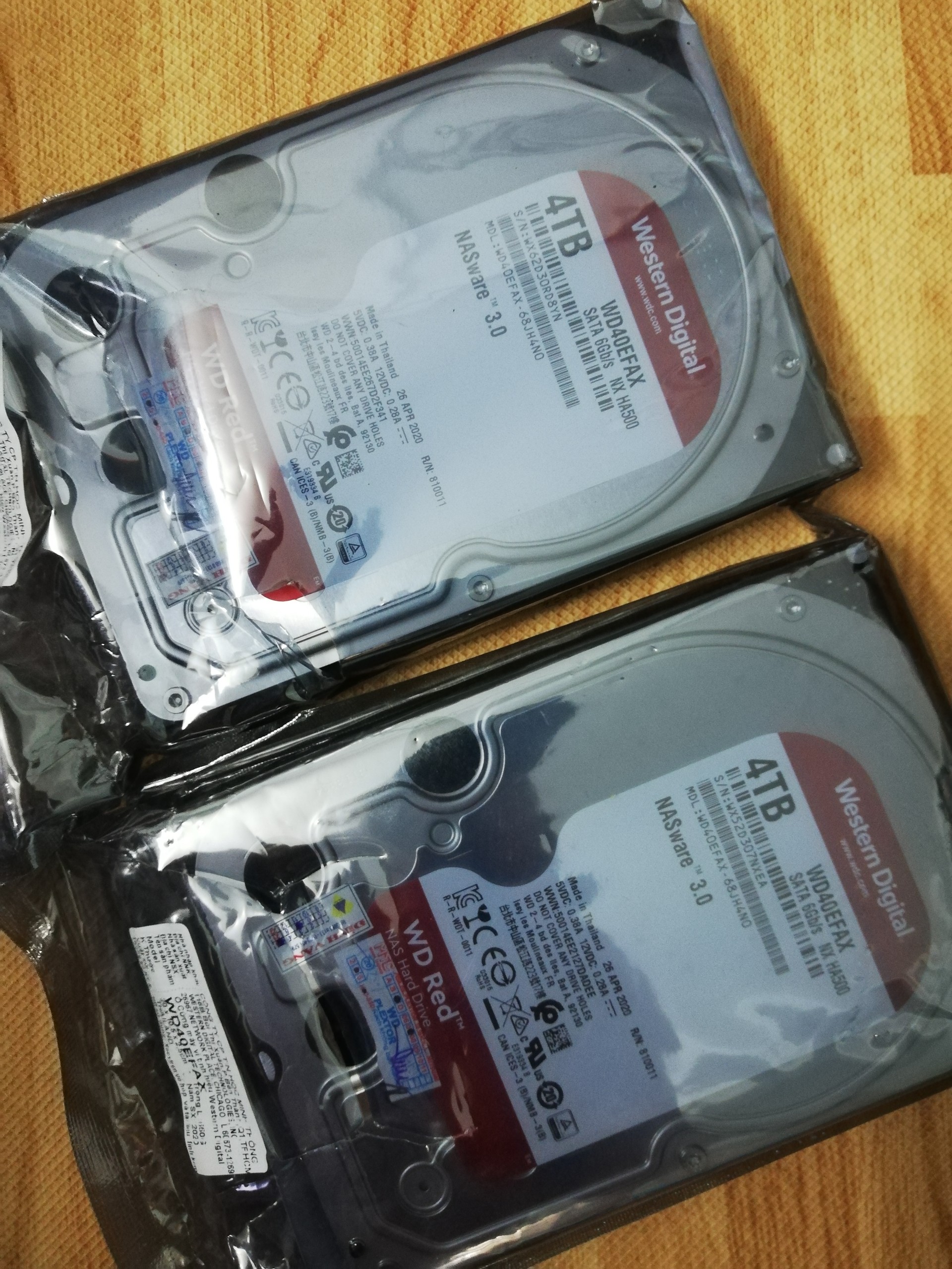 [HCM]Ổ cứng 4TB WD RED  chuyên dụng chạy 24/24